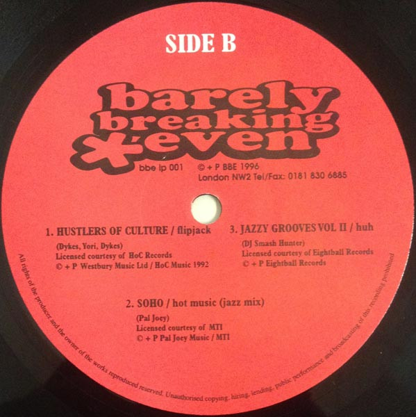 Dr. Bob Jones - Stop And Listen Vol. I | BBE (bbe lp 001) - 4