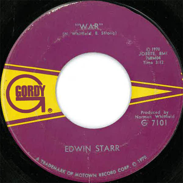 Edwin Starr - War | Gordy (G 7101) - main