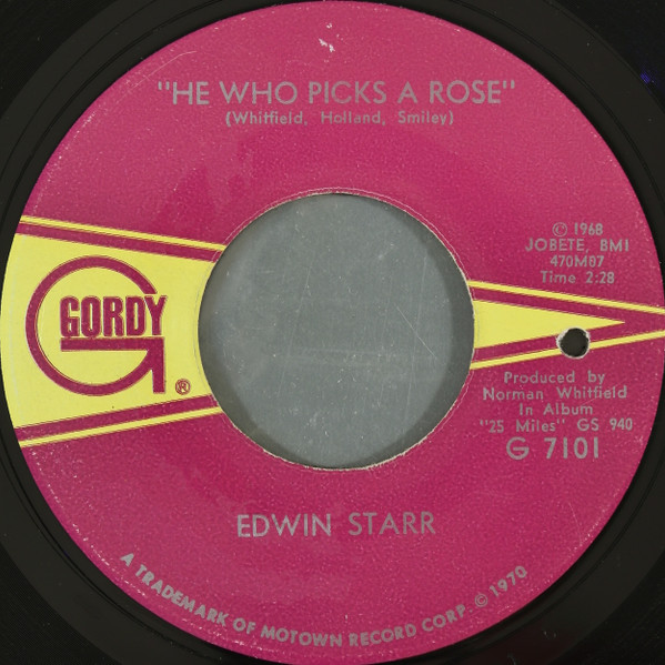 Edwin Starr - War | Gordy (G 7101) - 2