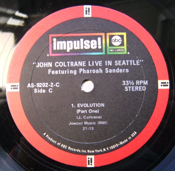 John Coltrane Featuring Pharoah Sanders - Live In Seattle | Impulse! (AS-9202-2) - 4