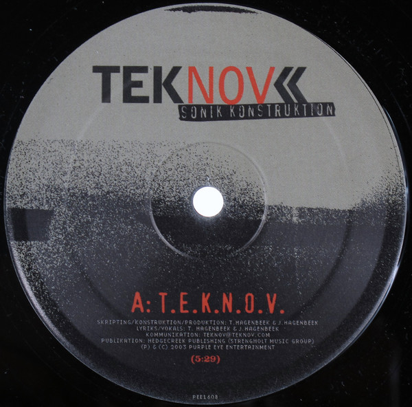 Teknov - Sonik Konstruktion | Purple Eye Entertainment (PEE 1608) - main