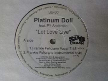 Platinum Doll Featuring P.Y. Anderson - Let Love Live | Sub-Urban (SU-50) - main