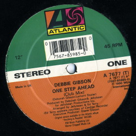 Debbie Gibson - One Step Ahead | Atlantic (A 7677 T) - main