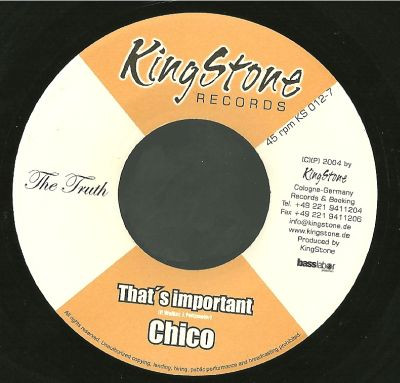 Tolga / Chico - Don't Let Go / That's Important | Kingstone Records (KS 012-7) - 2