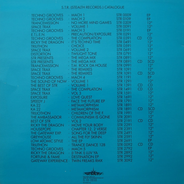 The Underground - Escape | Stealth Records (STR 3592) - 2 The Underground - Escape | Stealth Records (STR 3592) - 2