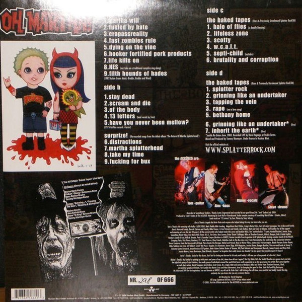 The Accüsed - Oh, Martha! | Nuclear Blast (NB 1661-1) - 2