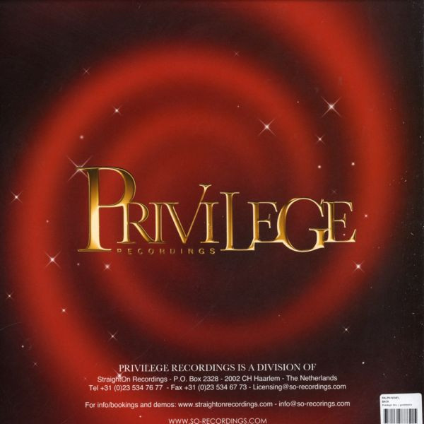 Ralph Novell - Back | Privilege Recordings (PR 005003) - 2