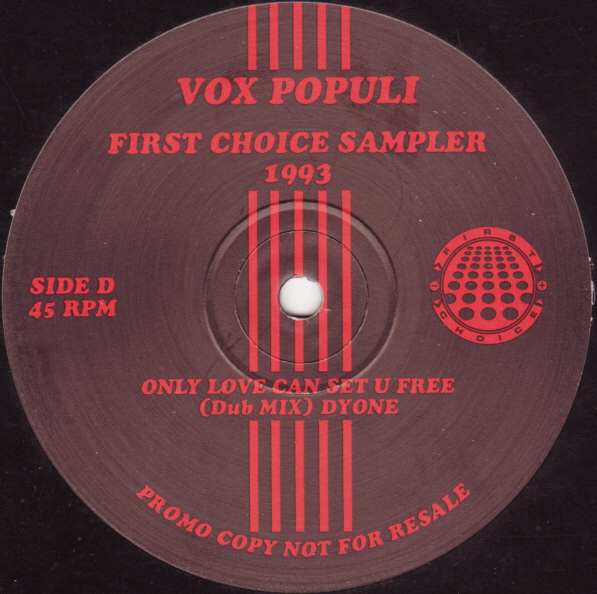 Various - Vox Populi: First Choice Sampler 1993 Volume 1 | First Choice (VP 1) - 7