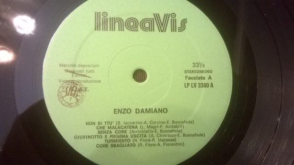 Enzo Damiano - Enzo Damiano | Lineavis (LP LV 3380) - 2