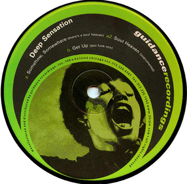 Deep Sensation - Somehow, Somewhere (There's A Soul Heaven) | Guidance Recordings (40) Deep Sensation - Somehow, Somewhere (There's A Soul Heaven) | Guidance Recordings (40)