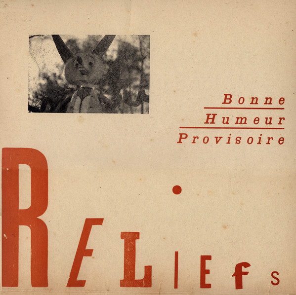 Bonne Humeur Provisoire - Reliefs | Animal Biscuit (none)