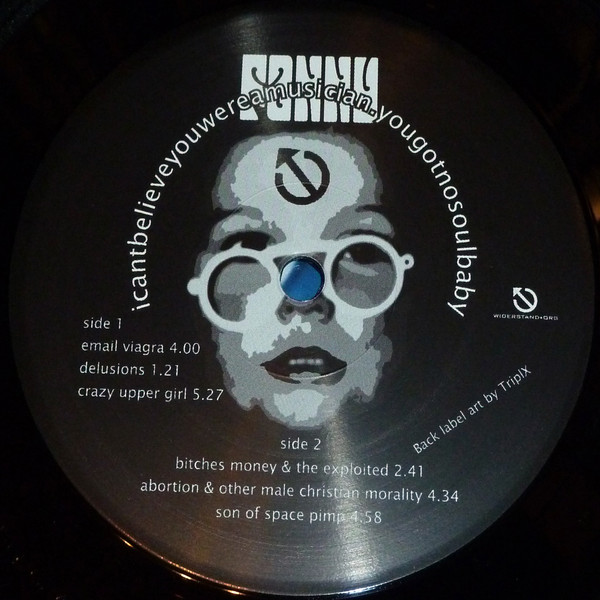 Fanny - icantbelieveyouwereamusician.yougotnosoulbaby | Widerstand Records (Widerstand015) - 3