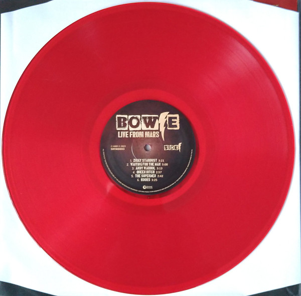 David Bowie - Live From Mars (Sounds Of The 70's At The BBC) | Second Records (SRFM0003) - 3