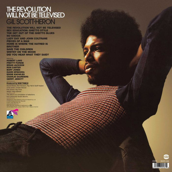 Gil Scott-Heron - The Revolution Will Not Be Televised | BGP Records (BGPD 306) - 2 Gil Scott-Heron - The Revolution Will Not Be Televised | BGP Records (BGPD 306) - 2