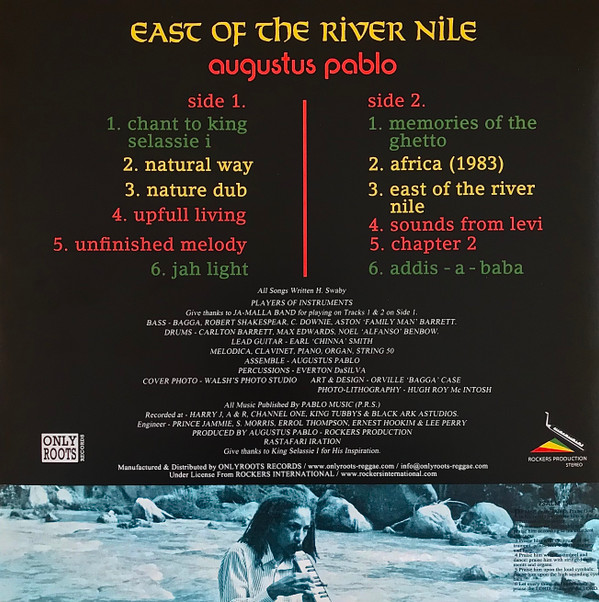 Augustus Pablo - East Of The River Nile | Message (ORLP17)