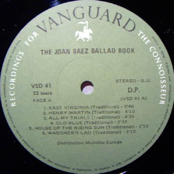 Joan Baez - The Songbook | Musidisc (CCV 2513) - 7