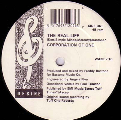 Corporation Of One - The Real Life | Desire Records (WANT x 16)