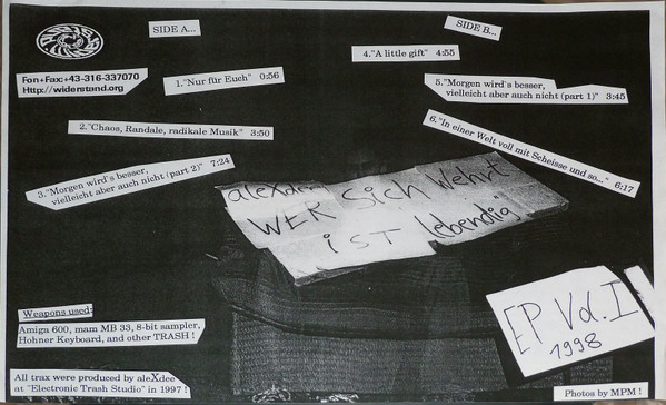 aleXdee - Wer Sich Wehrt Ist Lebendig | Widerstand Records (widerstand 07) - 3 aleXdee - Wer Sich Wehrt Ist Lebendig | Widerstand Records (widerstand 07) - 3