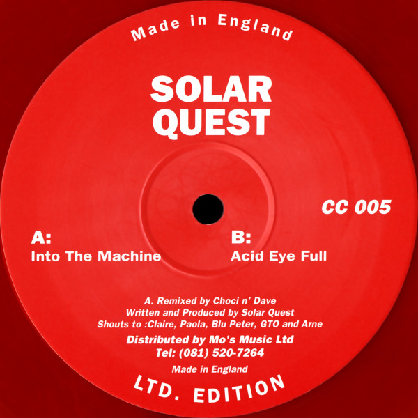 Solar Quest - Into The Machine | Choci's Chewns (CC 005)