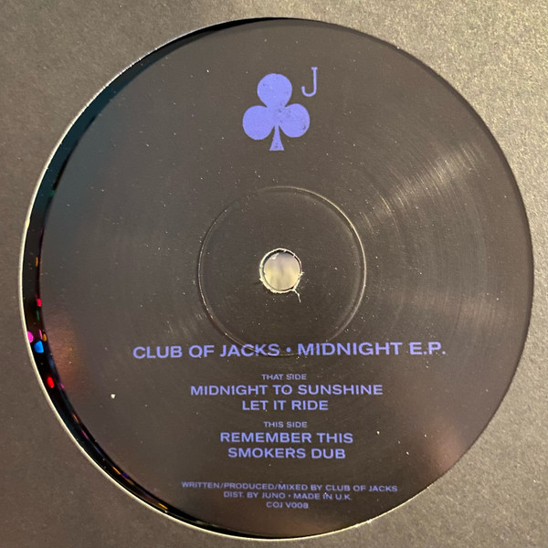 Club Of Jacks - Midnight E.P. | Club Of Jacks (COJ V008)