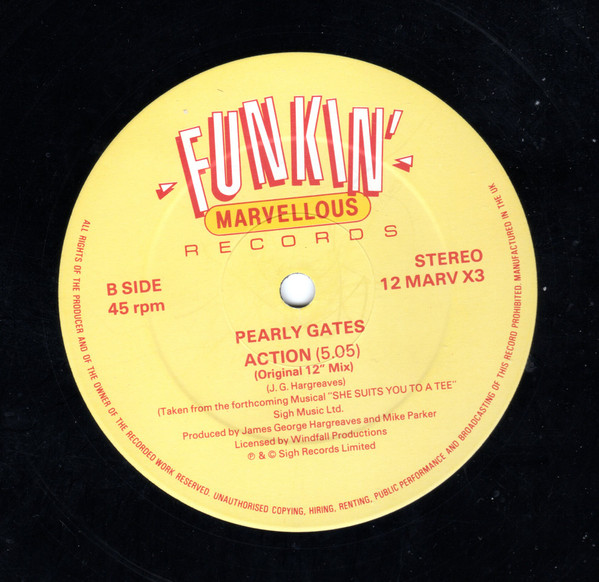 Pearly Gates - Action | Funkin' Marvellous Records (12 MARV X3) - 3