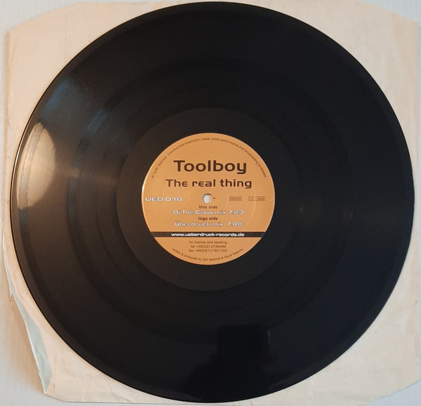 Toolboy - The Real Thing | Überdruck Records (UED 018) - 3