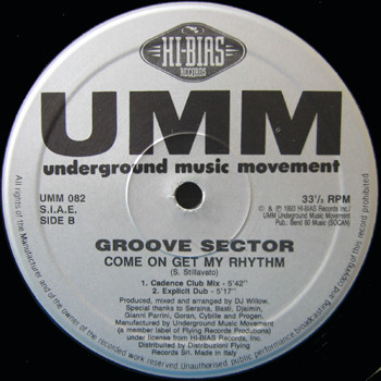 Groove Sector - Love Attack | UMM (UMM 082) - 2