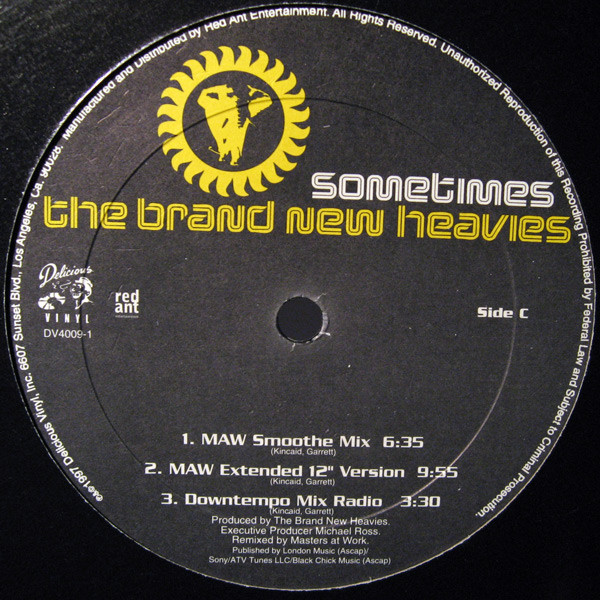 The Brand New Heavies - Sometimes | Delicious Vinyl (DV4009-1) - 4 The Brand New Heavies - Sometimes | Delicious Vinyl (DV4009-1) - 4