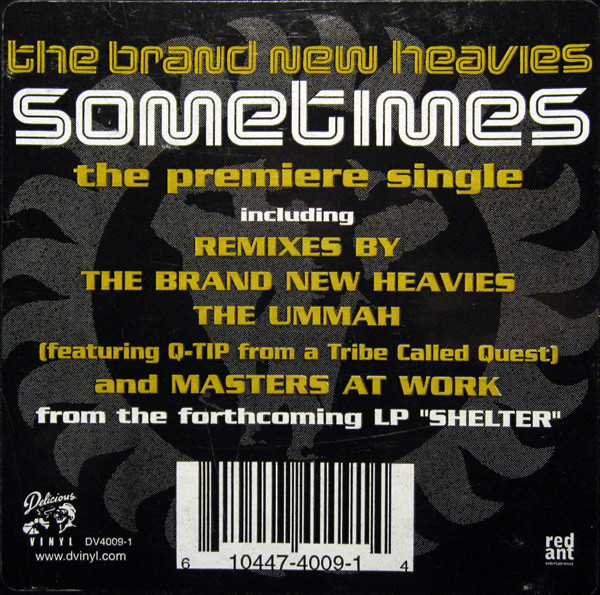 The Brand New Heavies - Sometimes | Delicious Vinyl (DV4009-1) - 3 The Brand New Heavies - Sometimes | Delicious Vinyl (DV4009-1) - 3