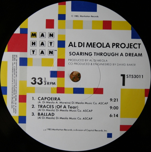 Al Di Meola Project - Soaring Through A Dream | Manhattan Records (ST53011) - 3