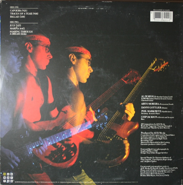 Al Di Meola Project - Soaring Through A Dream | Manhattan Records (ST53011) - 2