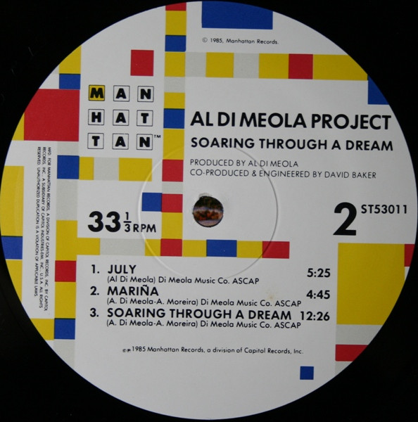 Al Di Meola Project - Soaring Through A Dream | Manhattan Records (ST53011) - 4