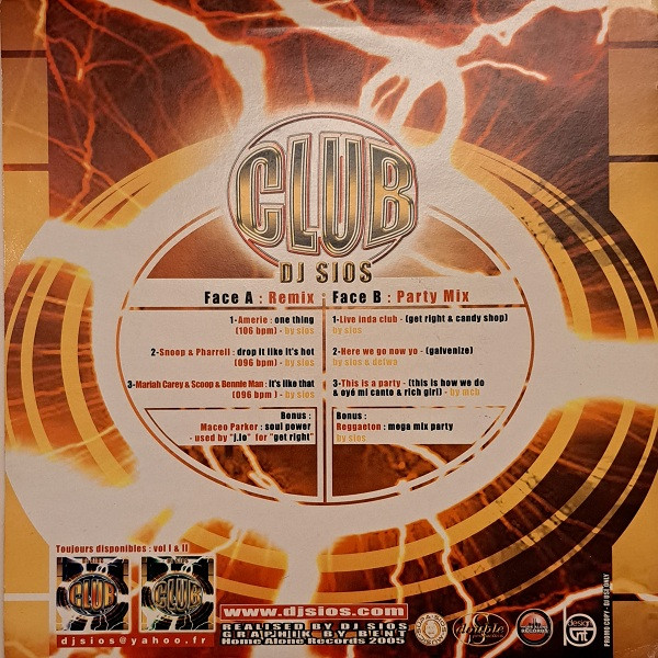 DJ Sios - Club | Home Alone Records (none)