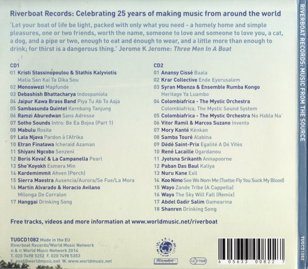 Various - Music From The Source (2xCD Anniversary Edition) | Riverboat Records (TUGCD1082) - 2 Various - Music From The Source (2xCD Anniversary Edition) | Riverboat Records (TUGCD1082) - 2