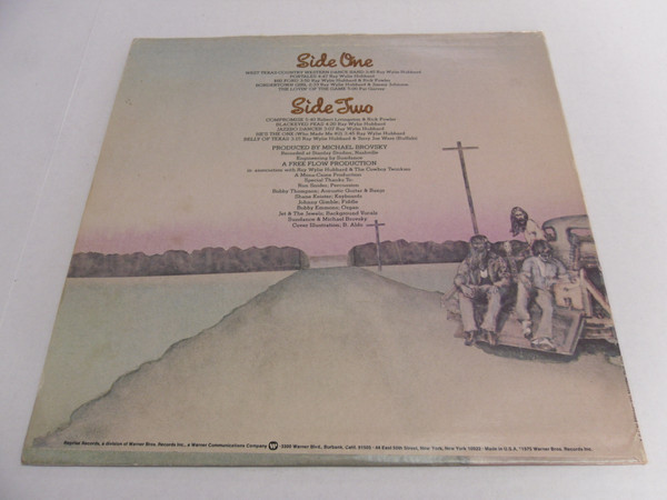 Ray Wylie Hubbard & The Cowboy Twinkies - Ray Wylie Hubbard & The Cowboy Twinkies | Reprise Records (MS 2231) - 2