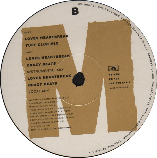 Lisa M - Loves Heartbreak | Polydor (PZ 125) - 3