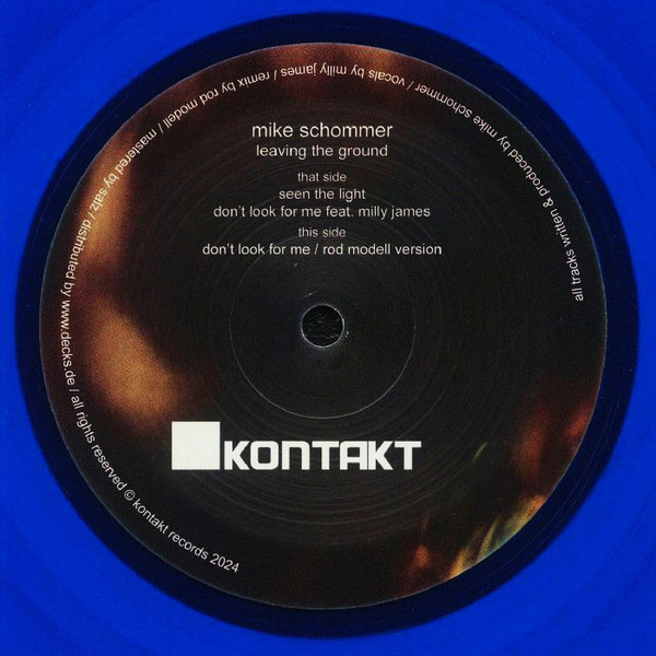 Mike Schommer - Leaving The Ground | Kontakt Records (KNT-32) - main