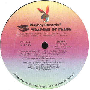 Weapons Of Peace - Weapons Of Peace | Playboy Records (PZ 34747)