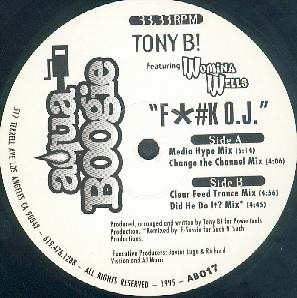 Tony B! Featuring Womina Wells - F*#k O.J. | Aqua Boogie Records (AB017)
