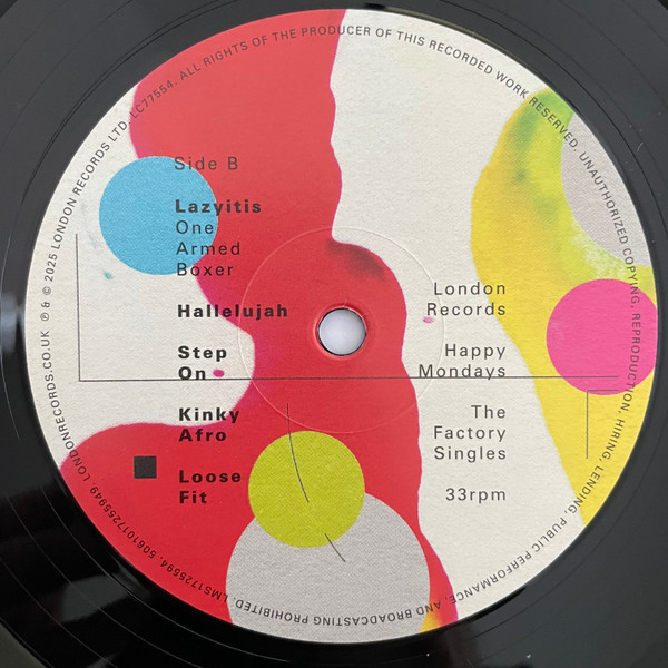 Happy Mondays - The Factory Singles | London Records (LMS1725594) - 4 Happy Mondays - The Factory Singles | London Records (LMS1725594) - 4