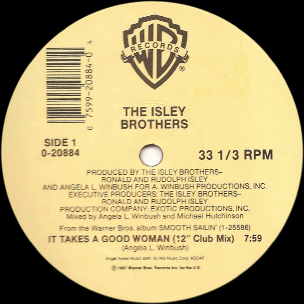 The Isley Brothers - It Takes A Good Woman | Warner Bros. Records (0-20884)
