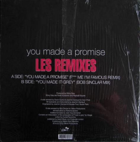 ShinyGrey - You Made A Promise (Les Remixes) | Yellow Productions (YP 211) - 2 ShinyGrey - You Made A Promise (Les Remixes) | Yellow Productions (YP 211) - 2