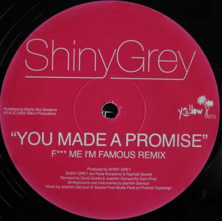 ShinyGrey - You Made A Promise (Les Remixes) | Yellow Productions (YP 211) - 4 ShinyGrey - You Made A Promise (Les Remixes) | Yellow Productions (YP 211) - 4