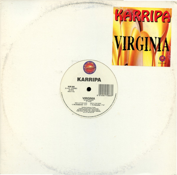 Karripa - Virginia | S.O.B. (Sound Of The Bomb) (SOB 262)