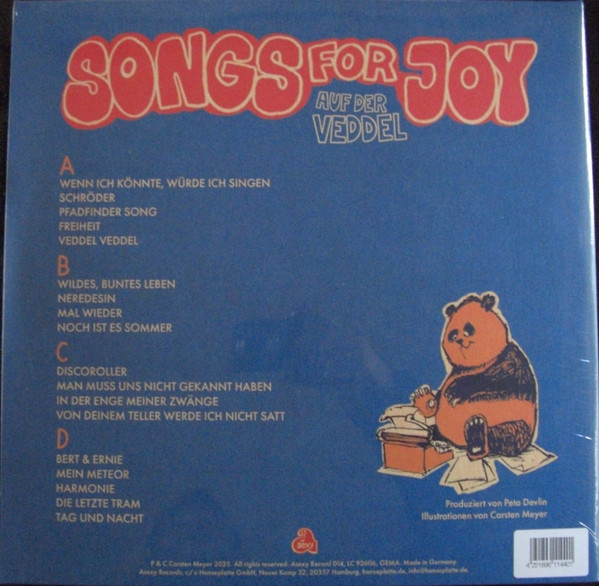 Erobique & Jacques Palminger - Songs For Joy Auf Der Veddel | a sexy (Asexy record 014) - 2