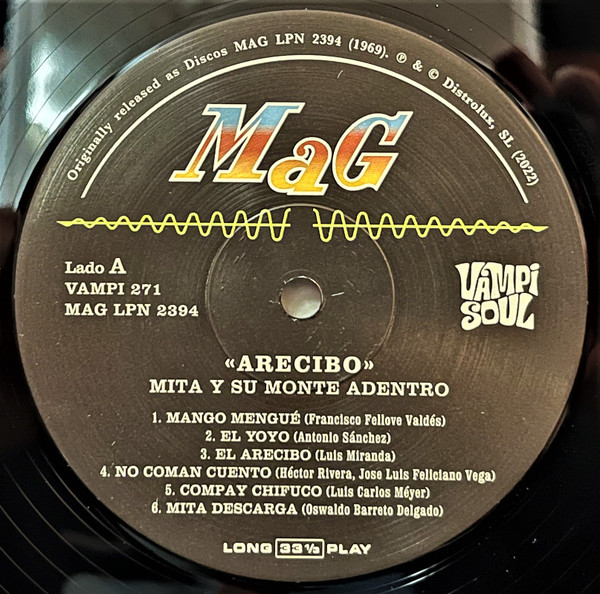 Mita y Su Monte Adentro - Arecibo | Discos Mag (LPN 2394) - 3