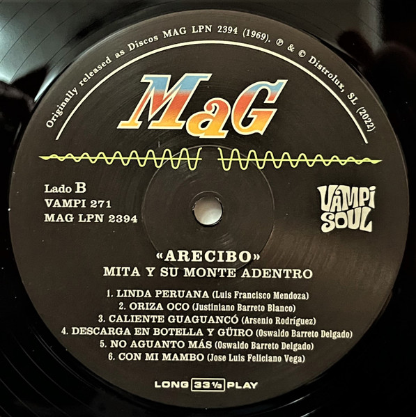 Mita y Su Monte Adentro - Arecibo | Discos Mag (LPN 2394) - 4