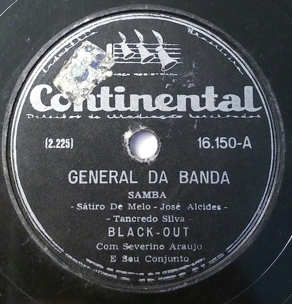 Black-Out - General Da Banda / Marcha Do Ó | Continental (16.150)