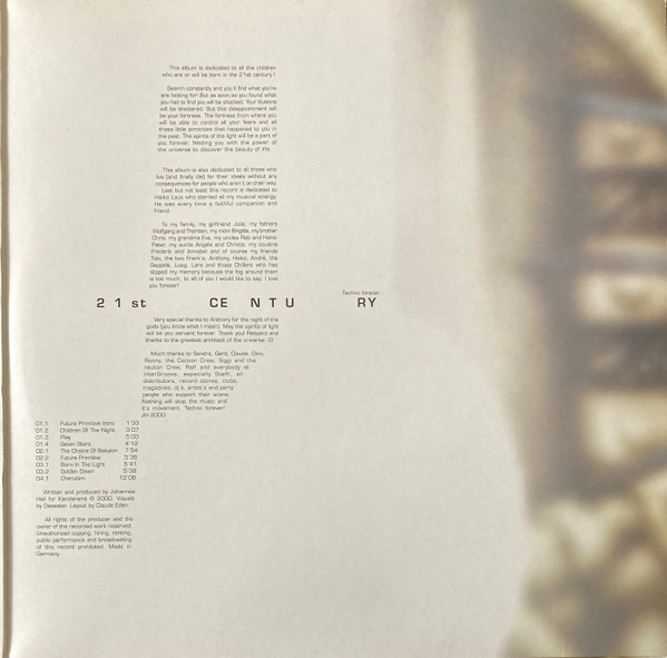 Johannes Heil - Future Primitive | Kanzleramt (Ka 49) - 4