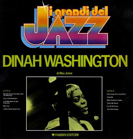 Dinah Washington - Dinah Washington | Fabbri Editori (GdJ 27)